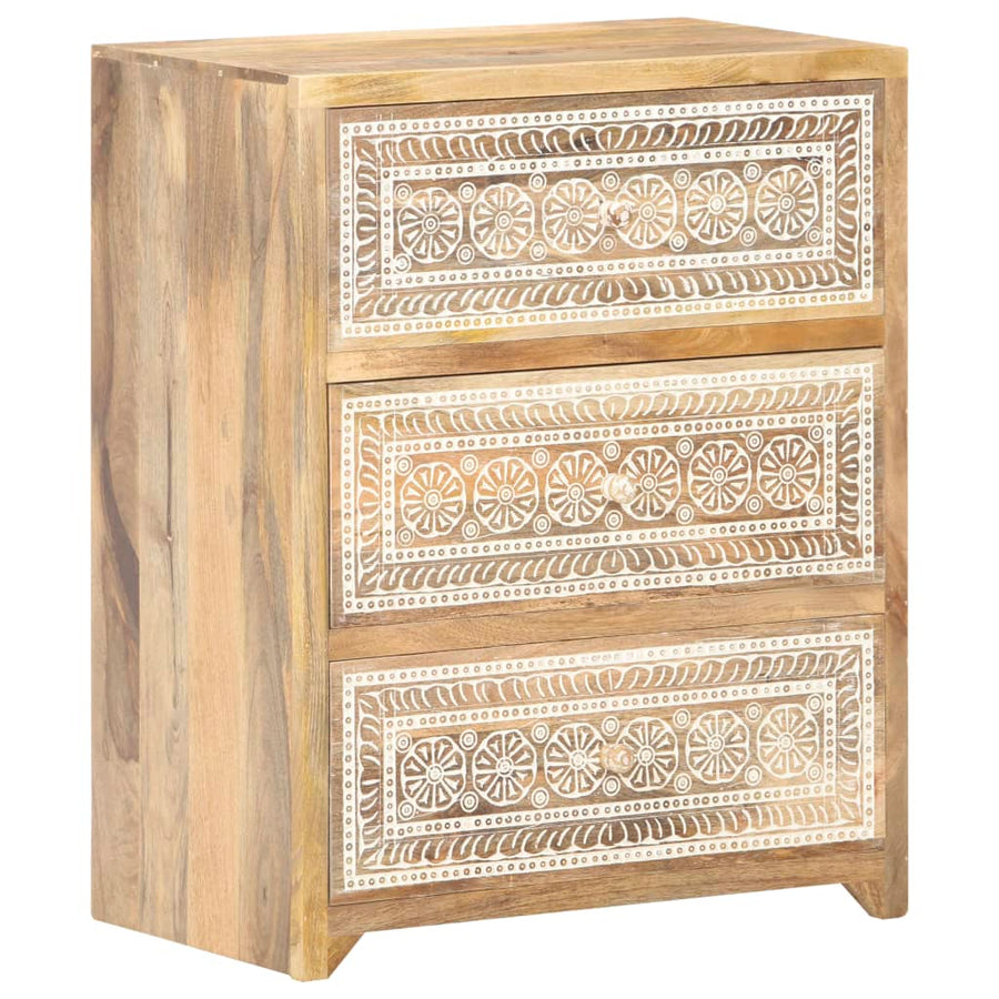 Sideboard 60x35x75 Cm Solid Wood