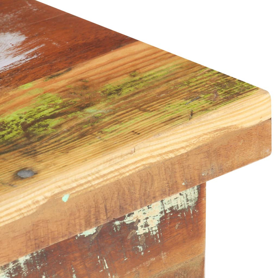 Storage Box With Buddha Cladding 90x35x45 Cm Reclaimed Wood
