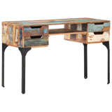 Desk 118x48x75 cm Solid Reclaimed Wood - Extra Image