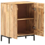 Sideboard 60x35x77 cm Solid Mango Wood - Front View