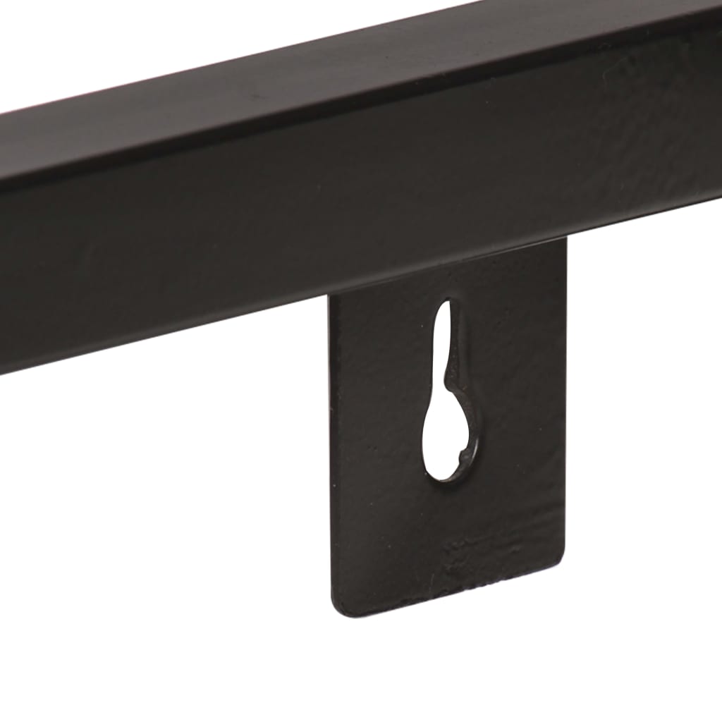 Wall Shelves 2 pcs 80 cm Rough Mango Wood