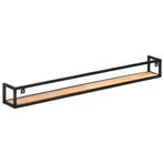 Wall Shelves 2 pcs 160 cm Solid Acacia Wood