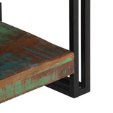 TV Cabinet 120x30x40 cm Solid Reclaimed Wood - 45-Degree Angle