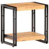Side Table 40x30x40 cm Solid Acacia Wood - Low Angle