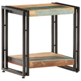 Side Table 40x30x40 cm Solid Reclaimed Wood - Low Angle