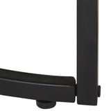 Side Tables 3 pcs Rough Mango Wood - Close-Up Angle