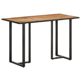Dining Table 120 cm Rough Mango Wood - Extra Image
