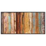 Dining Table 160 cm Solid Reclaimed Wood - Top-Down View