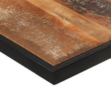 Dining Table 160 cm Solid Reclaimed Wood - 45-Degree Angle