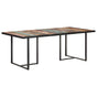 Dining Table 200 cm Solid Reclaimed Wood