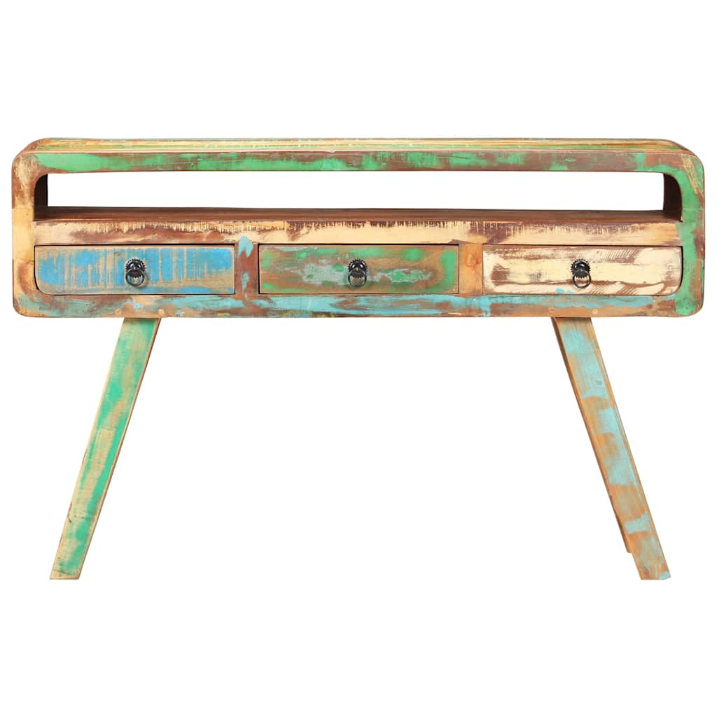 Sideboard 120x30x75 cm Solid Reclaimed Wood