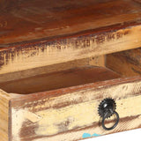 Sideboard 120x30x75 cm Solid Reclaimed Wood