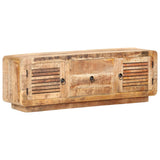TV Cabinet 120x30x40 cm Rough Mango Wood - Extra Image