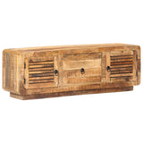 TV Cabinet 120x30x40 cm Rough Mango Wood - Extra Image