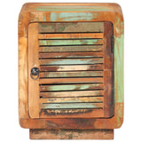 Bedside Cabinet 40x30x50 cm Solid Reclaimed Wood - Side View