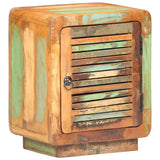 Bedside Cabinet 40x30x50 cm Solid Reclaimed Wood - Close-Up Angle