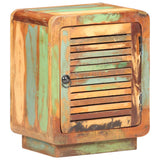 Bedside Cabinet 40x30x50 cm Solid Reclaimed Wood - Low Angle