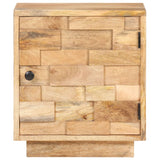 Bedside Cabinet 40x30x45 cm Solid Mango Wood - Side View