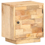 Bedside Cabinet 40x30x45 cm Solid Mango Wood - Low Angle