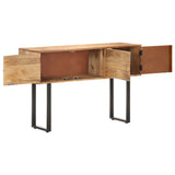 Sideboard 116x35x75 cm Solid Mango Wood - Front View