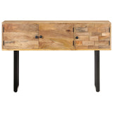 Sideboard 116x35x75 cm Solid Mango Wood - Side View