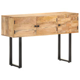 Sideboard 116x35x75 cm Solid Mango Wood - Low Angle