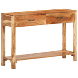 Sideboard 110x30x75 cm Solid Acacia Wood