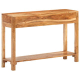 Sideboard 110x30x75 cm Solid Acacia Wood - Top-Down View