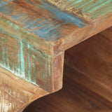 Wall Mounted Bicycle Rack 35x25x25 cm Solid Reclaimed Wood - 45-Degree Angle