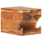 Wall Mounted Bicycle Rack 35x25x25 cm Solid Acacia Wood