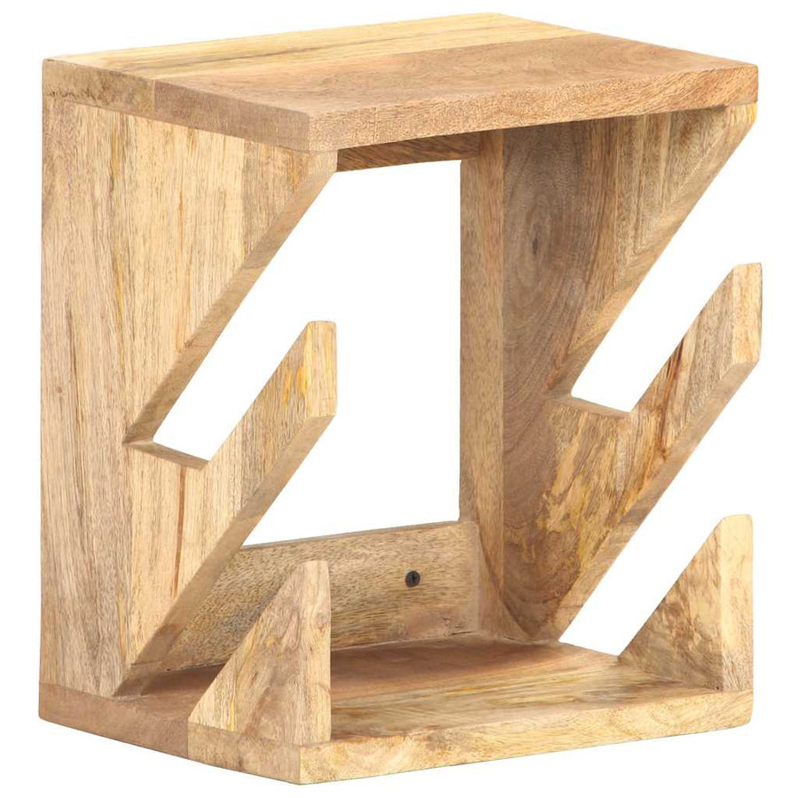 Wall Mounted Skateboard Holder 25x20x30 cm Solid Mango Wood
