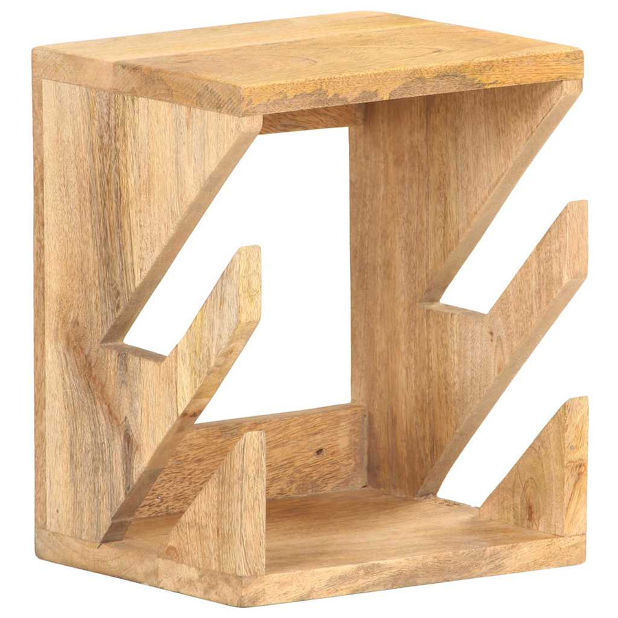 Wall Mounted Skateboard Holder 25x20x30 cm Solid Mango Wood