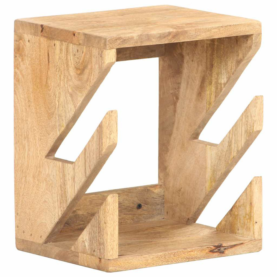 Wall Mounted Skateboard Holder 25x20x30 cm Solid Mango Wood