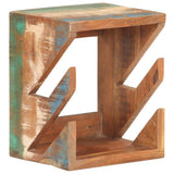 Wall Mounted Skateboard Holder 25x20x30 cm Solid Reclaimed Wood