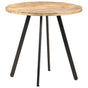 Dining Table 80 cm Rough Mango Wood