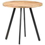 Dining Table 80 cm Rough Mango Wood