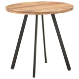 Dining Table 80 cm Solid Acacia Wood - 45-Degree Angle