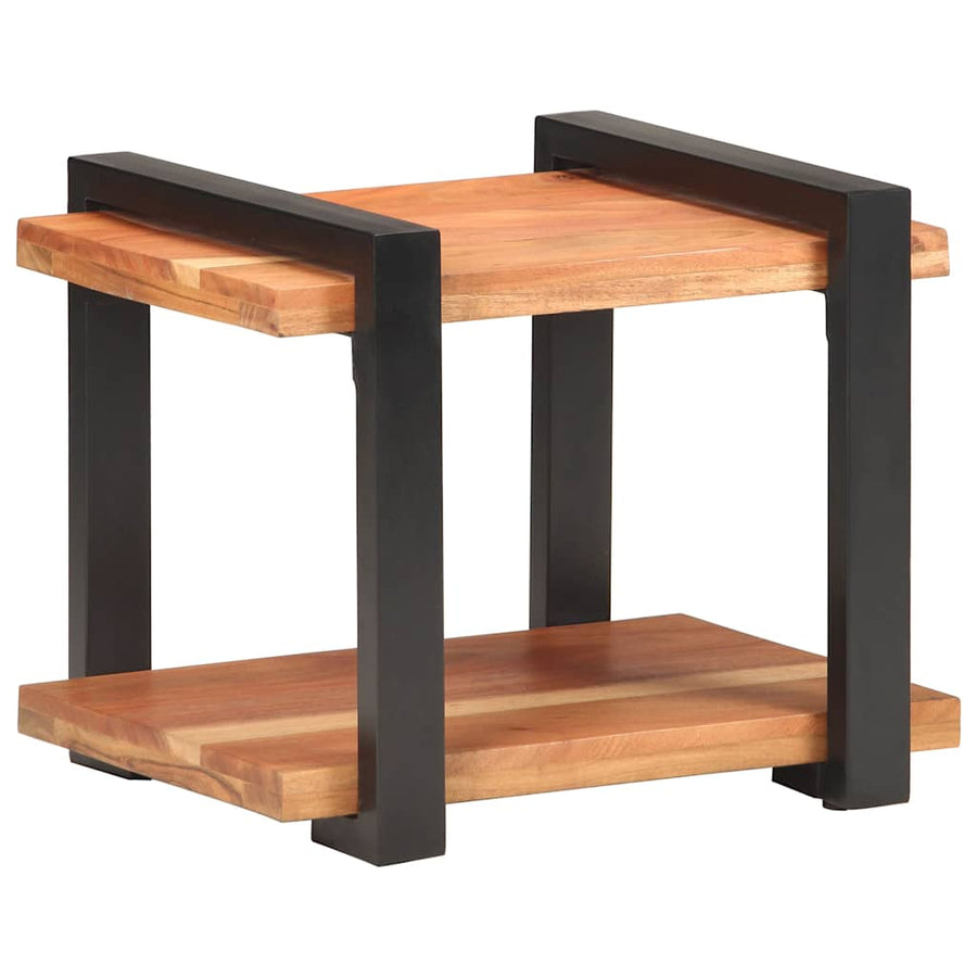 Bedside Cabinet 50x40x40 cm Solid Acacia Wood