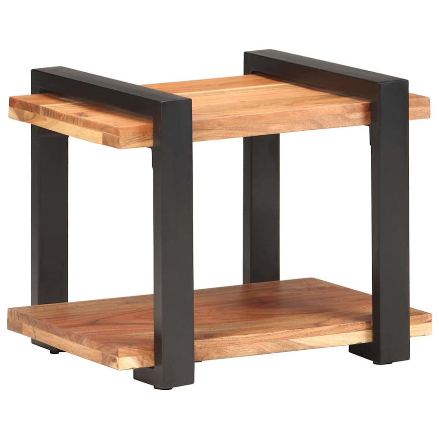 Bedside Cabinet 50x40x40 cm Solid Acacia Wood
