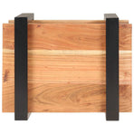 Bedside Cabinet 50x40x40 cm Solid Acacia Wood