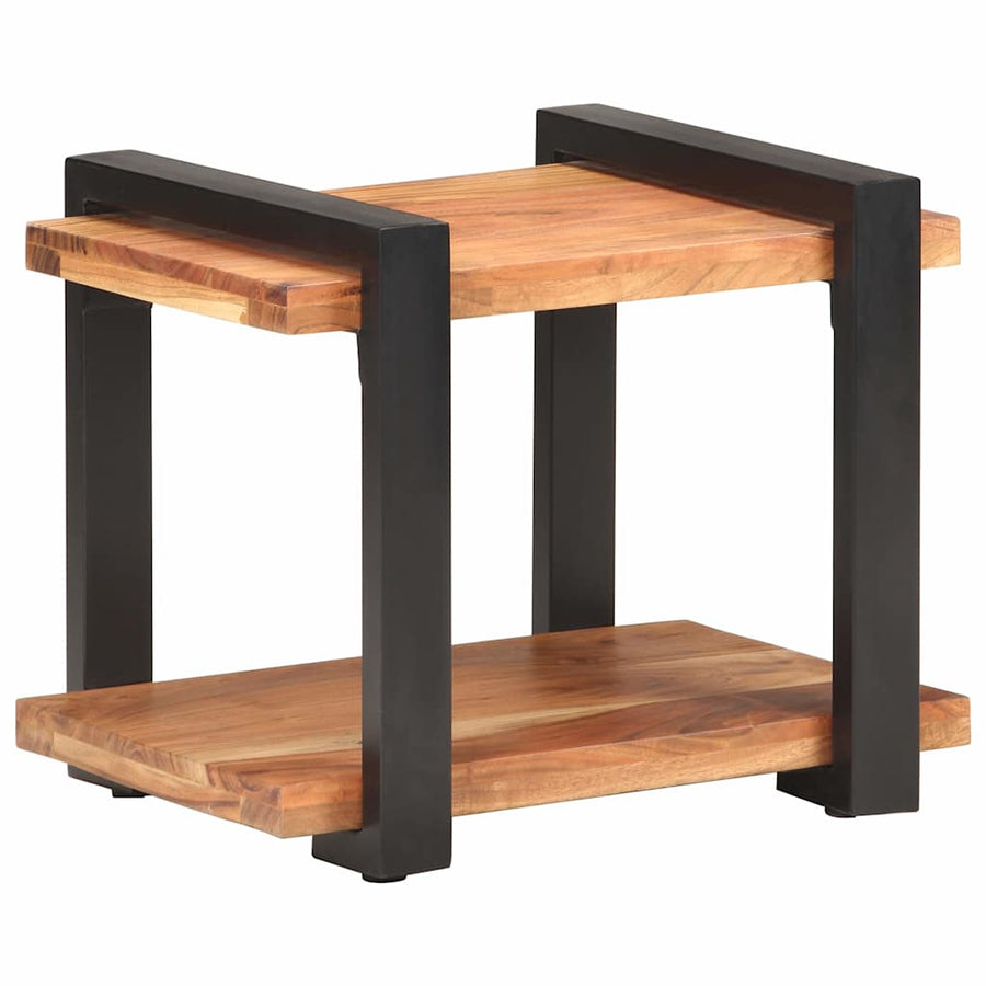 Bedside Cabinet 50x40x40 cm Solid Acacia Wood