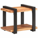 Bedside Cabinet 50x40x40 cm Solid Acacia Wood