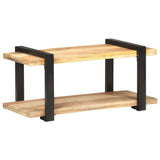 TV Cabinet 90x40x40 cm Rough Mango Wood - Extra Image