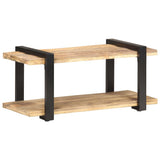 TV Cabinet 90x40x40 cm Rough Mango Wood - Extra Image