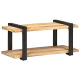 TV Cabinet 90x40x40 cm Rough Mango Wood - Extra Image
