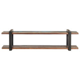 TV Cabinet 160x40x40 cm Solid Reclaimed Wood - Front View