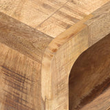 TV Cabinet 117x30x41 cm Solid Rough Mango Wood