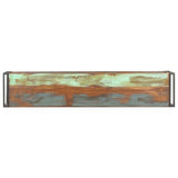 TV Cabinet 150x30x40 cm Solid Reclaimed Wood - Side View
