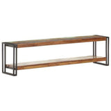 TV Cabinet 150x30x40 cm Solid Reclaimed Wood - Extra Image