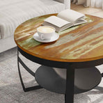 Coffee Table ?8x43 cm Solid Reclaimed Wood